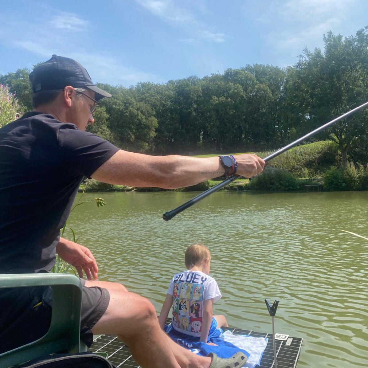 Me fishing